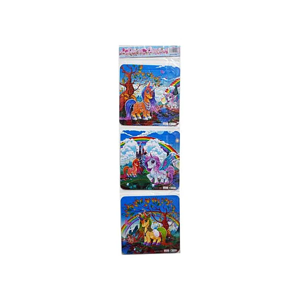 Puzzle 16 piezas 14x14 cm x3 unidades