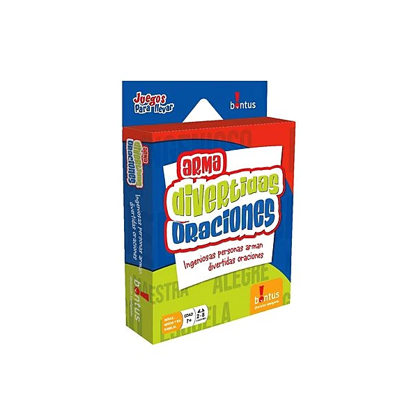 Juego de cartas arma divertidas oraciones 13.5x18.5 cm -