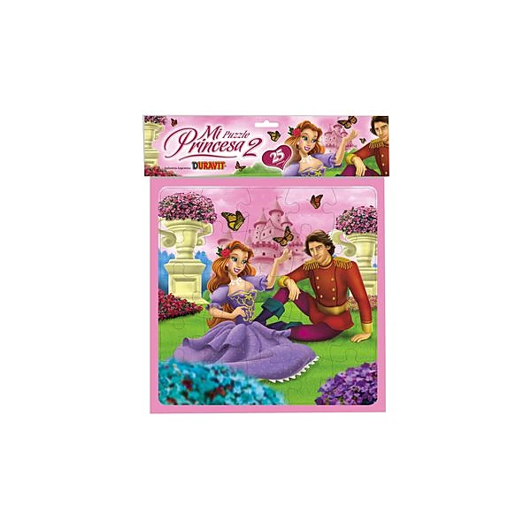 Puzzle mi princesa 2 32x32 cm 25 pzs Duravit