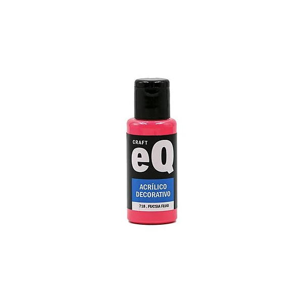 Acrílico decorativo fluo 50cc eq arte