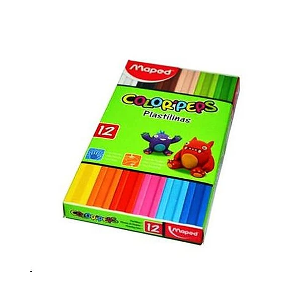 Plastilina Maped x12 surtido 827201