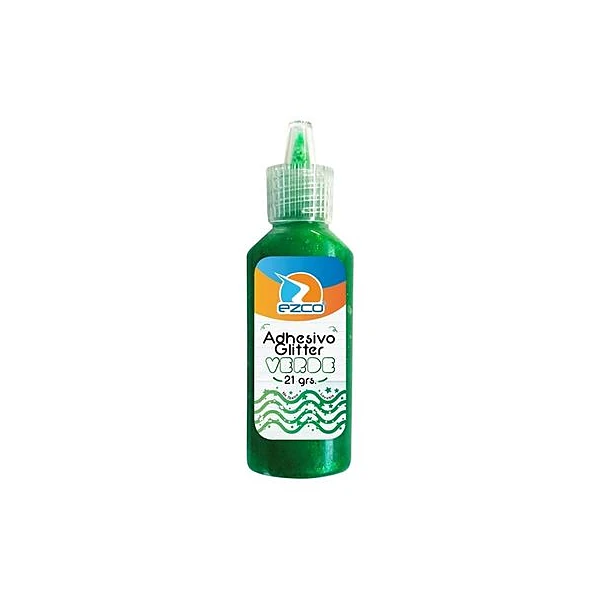 Adhesivo glue con glitter 21 g caja x12 Ezco