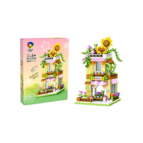 Bloques floristeria 263 piezas en caja 20x28x5.5 cm