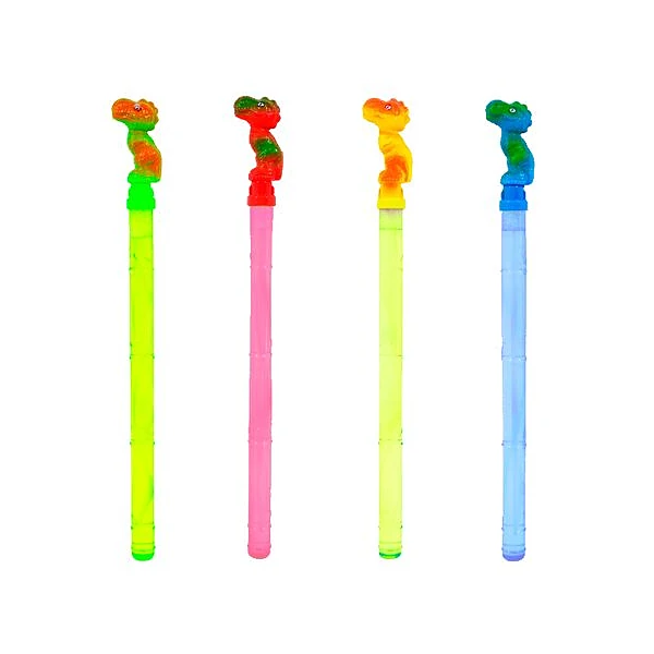 Burbujero stick dinosaurio 52x4x3 cm en bolsa