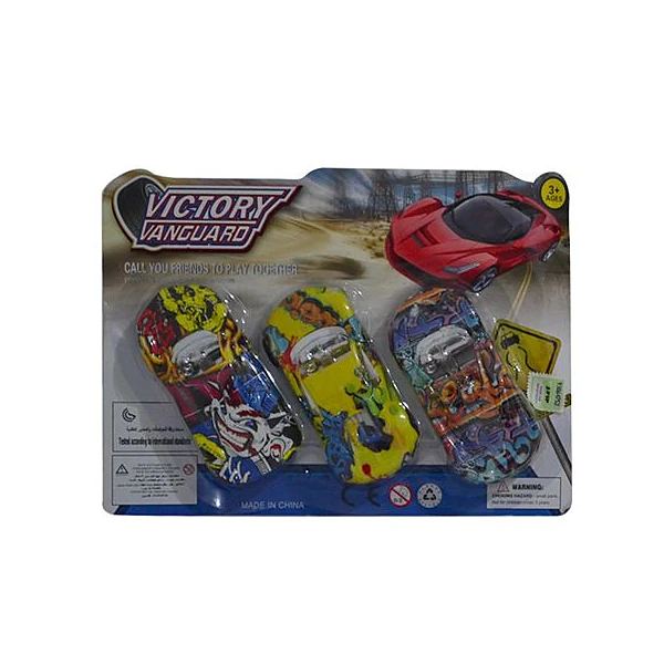 Auto a friccion grafitti x3 16x23 cm en blister