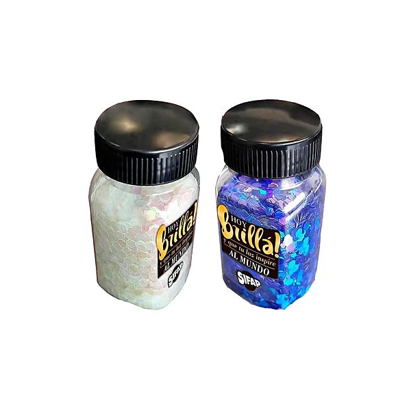 Brillantina formas 25 g en pote Sifap - brilla ap