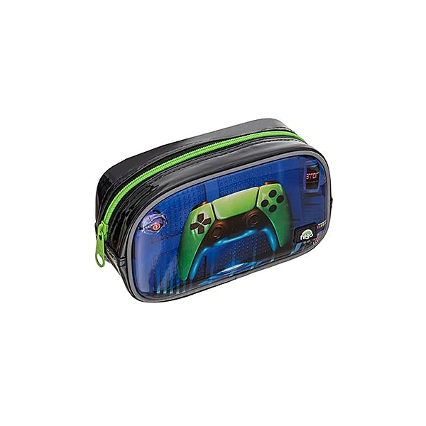 Cartuchera 1 cierre 3d pouch gamer 22x12x6 cm Filgo
