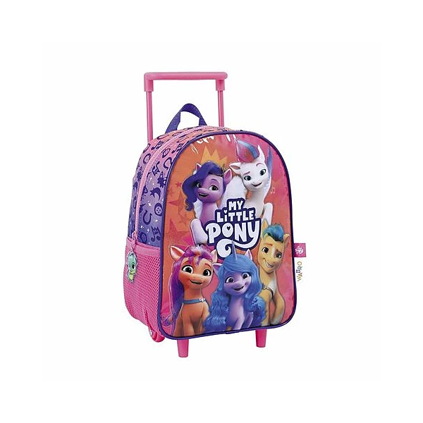 Mochila 12" con carro my little pony wabro