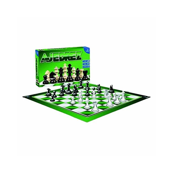 Juego ajedrez principiante en caja 37x28x5 cm toto games