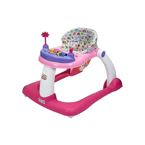 Andador caminador baby steps rosa 77x61.5x57 cm