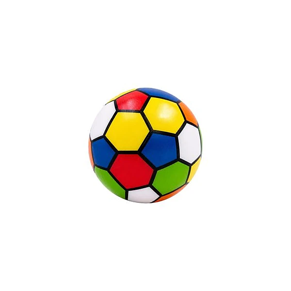 Pelota de goma soft antiestres fútbol 8.5 cm x1 fun play