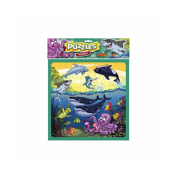 Puzzle acuario 33x40 cm Duravit 25pzs