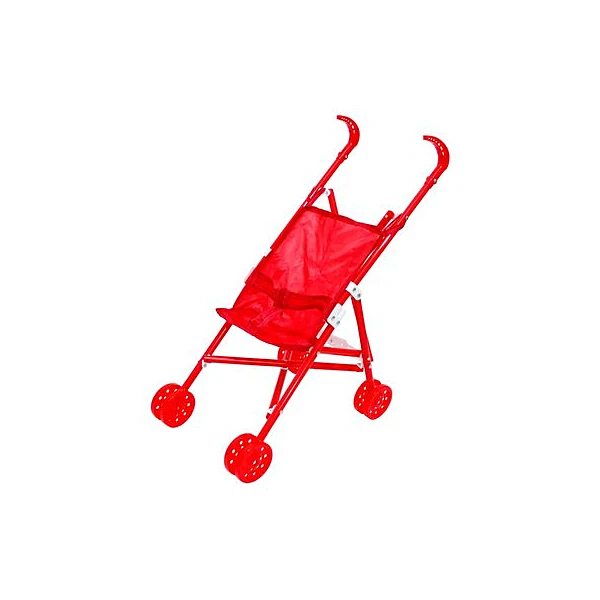 Coche para muñeca plástico en bolsa 49x36x26 cm