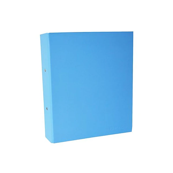 Carpeta a4 2x40 forrada pastel celeste Ezco