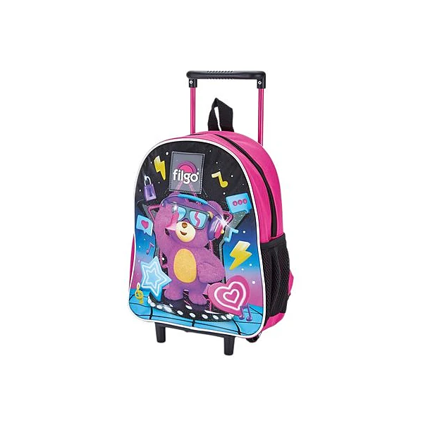 Mochila 12" con carro minipak osito Filgo