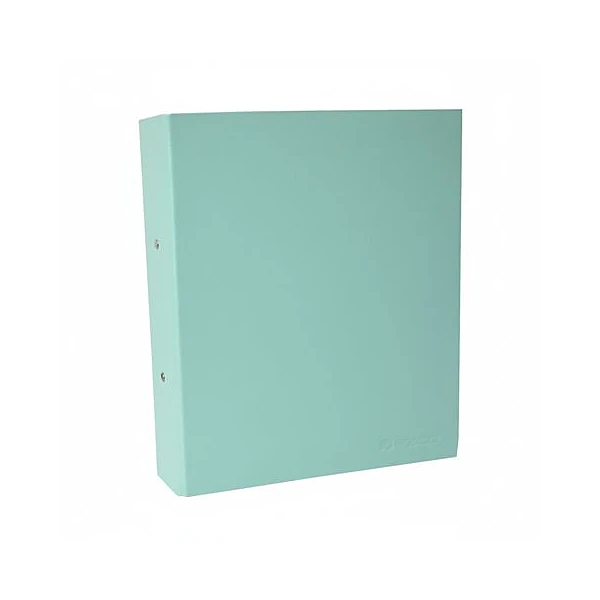 Carpeta a4 2x40 forrada pastel verde Ezco