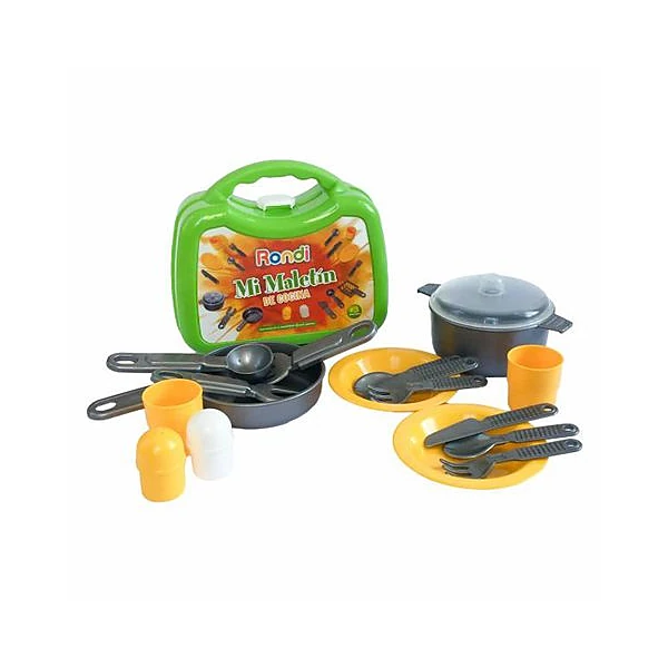 Mi maletin de cocina 17pzs 20x18 cm rondi
