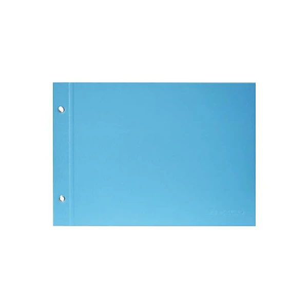 Carpeta n.° 5 dos tapas forrada pp celeste pastel