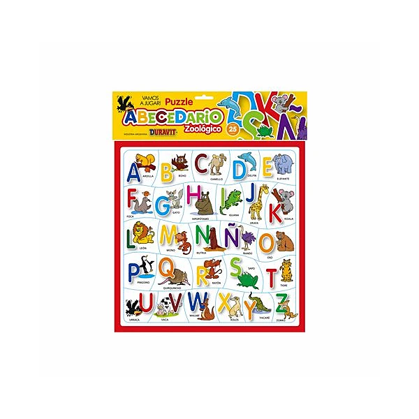 Puzzle abc abecedario Duravit 25pzs