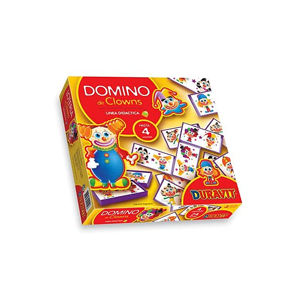 Domino payasos Duravit en caja