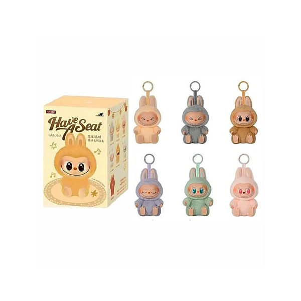 Peluche labubu sorpresa 8x13 cm en caja x unidad modelos surtidos - f