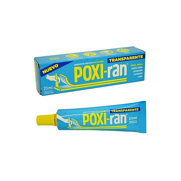 Adhesivo de contacto transparente 23cc poxi-ran