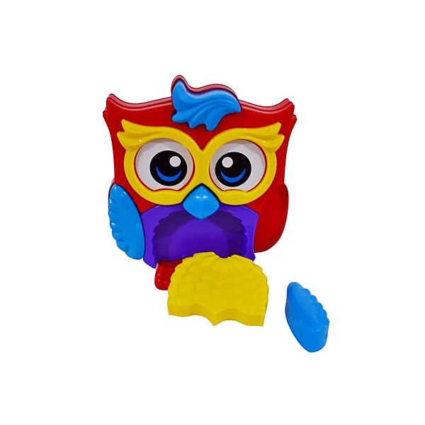 Puzzle didáctico buho 23x25x6 cm en bolsa jxp brink