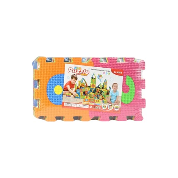 Puzzle encastre eva números 10 piezas de 8 mm 14x14 cm