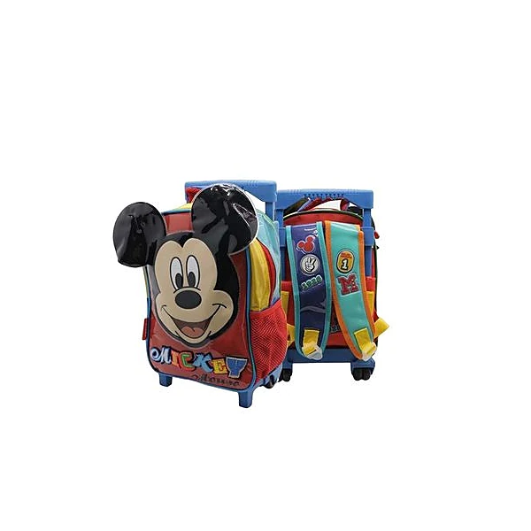 Mochila 12" con carro mickey Cresko
