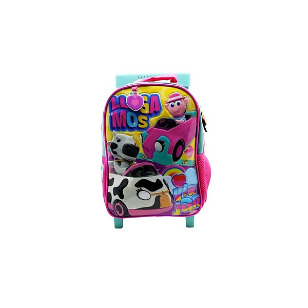 Mochila 12" con carro la granja de zenon Cresko