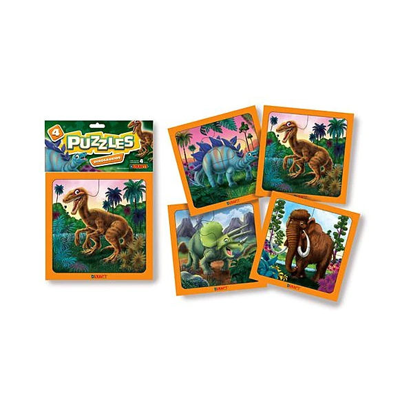Puzzle chico dinosaurio 17x26 cm Duravit