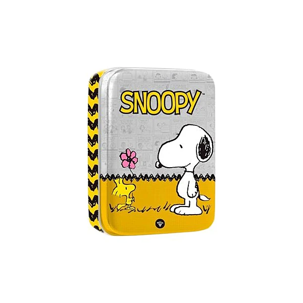 Libro para pintar con puzzle snoopy en lata 15x19.5 cm
