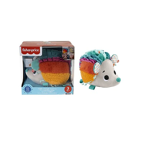 Peluche erizo estimulos y juego caja 22.5x20x12 cm 6253/h