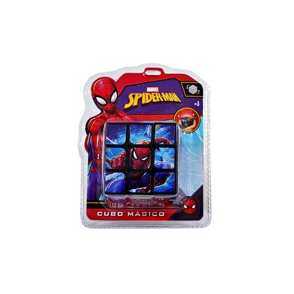 Cubo mágico Spiderman 5.6x5.6 cm en blister