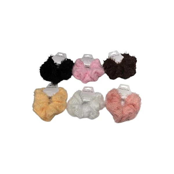 Colita para el pelo peluche 12 cm x1 colores surtidos