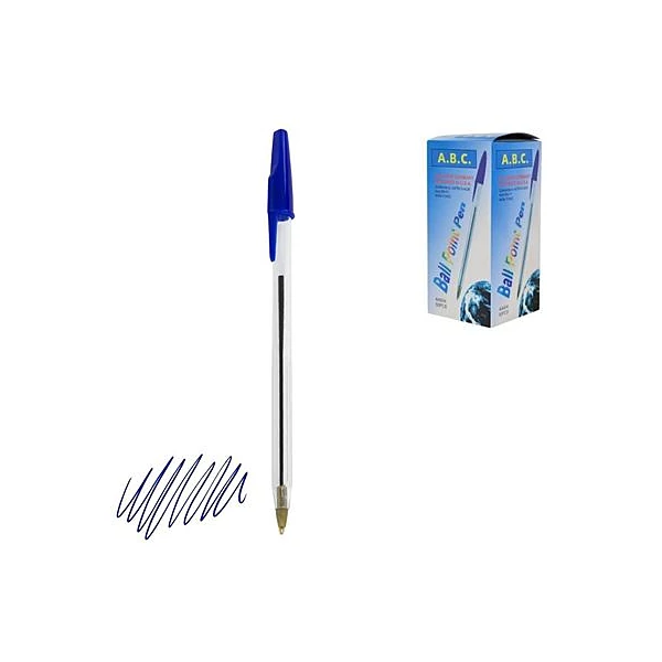 Bolígrafo azul caja x50 unidades