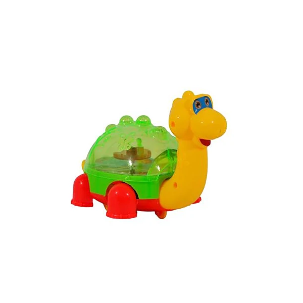 Dinosaurio de arrastre en bolsa 17x11x10 cm