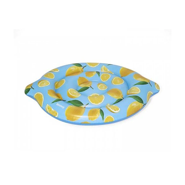 Colchoneta inflable isla limon 176x122 cm bestway