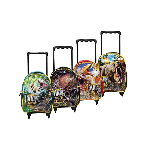 Mochila 12" con carro dino danger lsyd