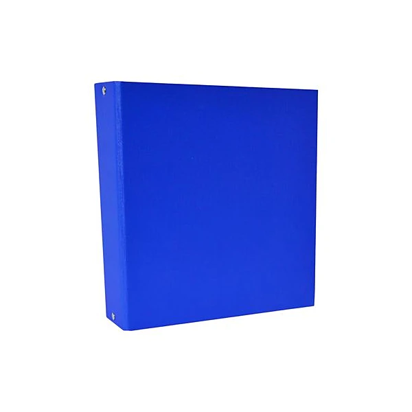 Carpeta carta 3x40 forrada pp azul Ezco