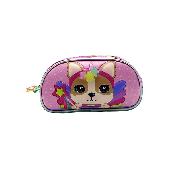 Cartuchera 1 cierre oval simones 22x12 cm Cresko