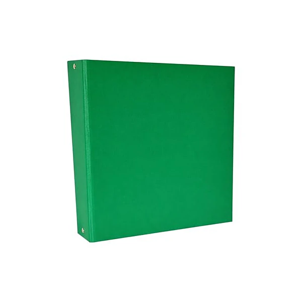 Carpeta carta 3x40 forrada pp verde Ezco