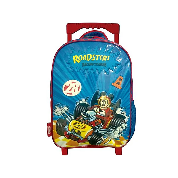 Mochila 12" con carro mickey Cresko