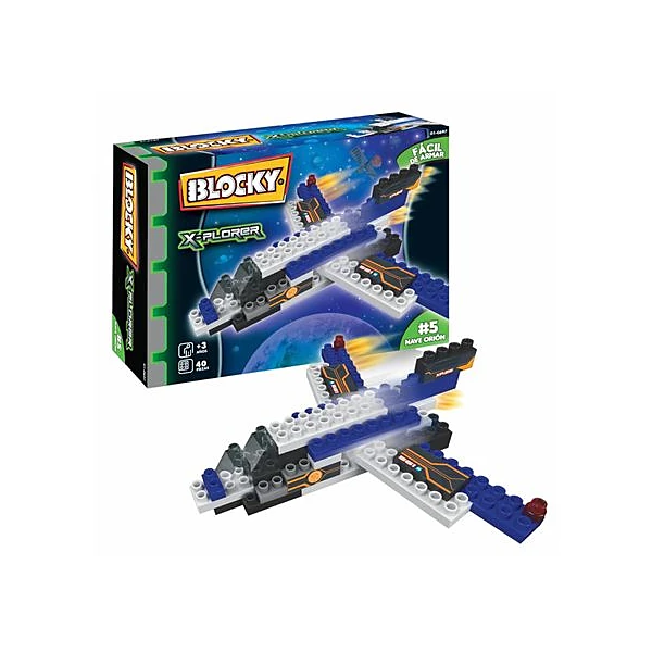 Bloques Blocky mini x-plorer 40pz caja 17x12.5 cm 01