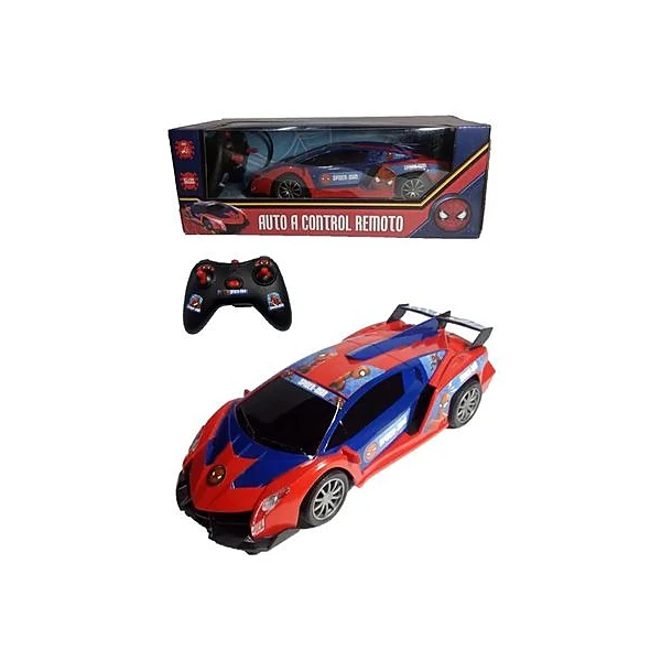 Auto a radio control Spiderman en caja 32x11.5x13.5 cm