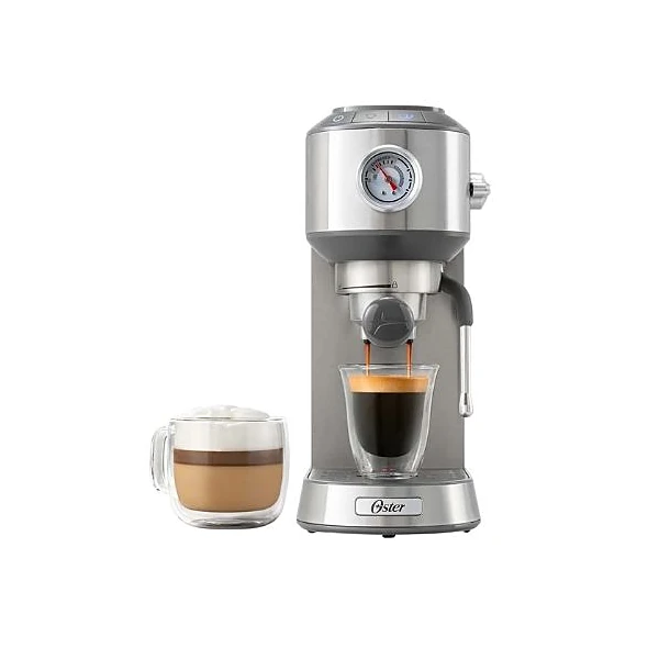 Cafetera espresso oster slime line manual