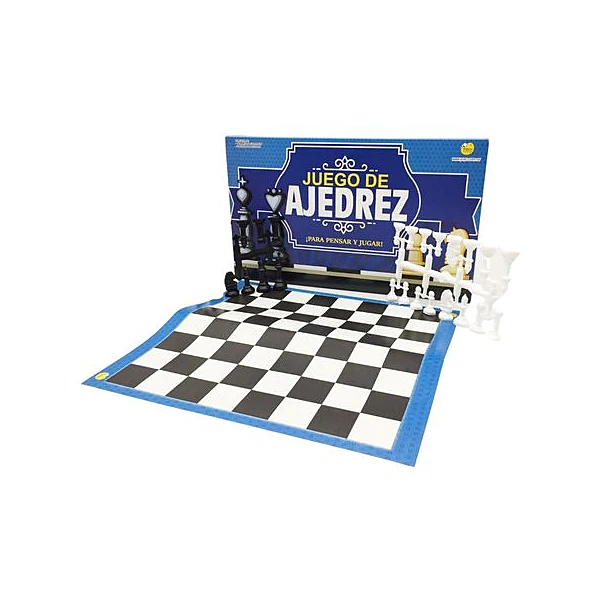 Juego ajedrez linea economica 27x27x4 cm yuyu