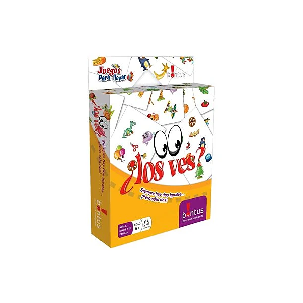 Juego de cartas ¿los ves? en caja 13.5x18.5 cm