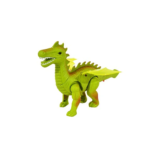 Dinosaurio spinosaurus con luz y sonido en caja 26.5x17
