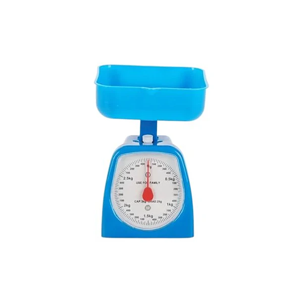 Balanza de cocina 12x16 cm hasta 3kgs